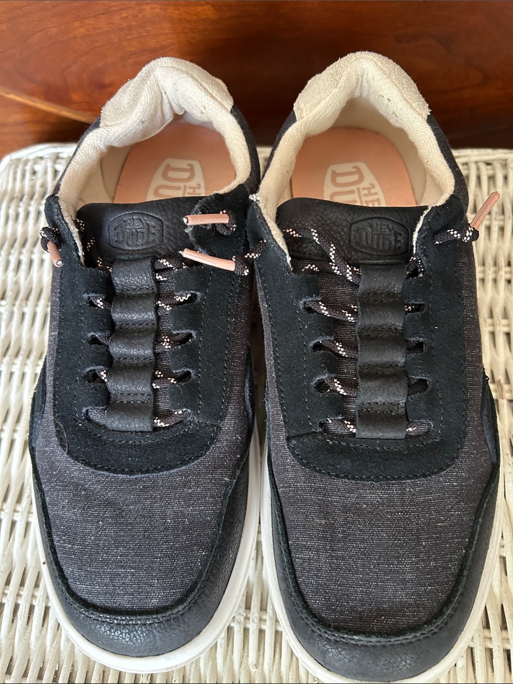 Women’s size 8, Hey Dude